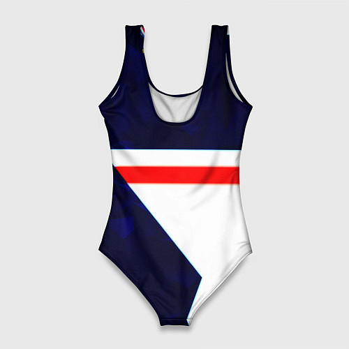 Женский купальник-боди Бавария звезды геометрия / 3D-принт – фото 2