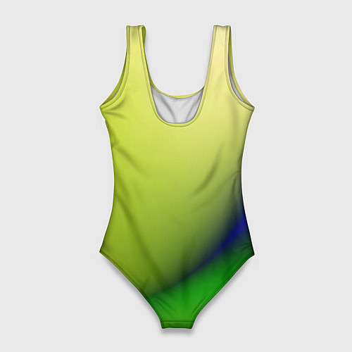 Женский купальник-боди The color is multicolored / 3D-принт – фото 2