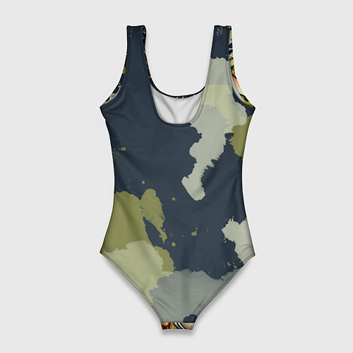 Женский купальник-боди One Piece / 3D-принт – фото 2