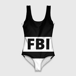 Женский купальник-боди Бронежилет FBI