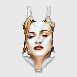 Купальник-боди 3D женский Мадонна, цвет: 3D-принт