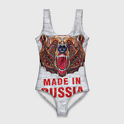 Женский купальник-боди Bear: Made in Russia