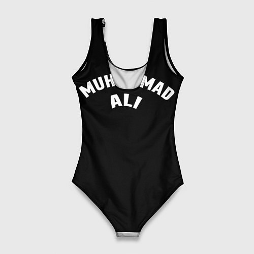 Женский купальник-боди Muhammad Ali / 3D-принт – фото 2