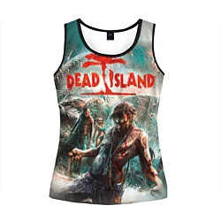 Майка-безрукавка женская Dead Island, цвет: 3D-черный