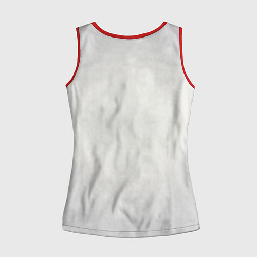 Женская майка без рукавов Честер Беннингтон / 3D-Красный – фото 2