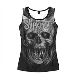 Майка-безрукавка женская Slipknot: Devil Skull, цвет: 3D-черный