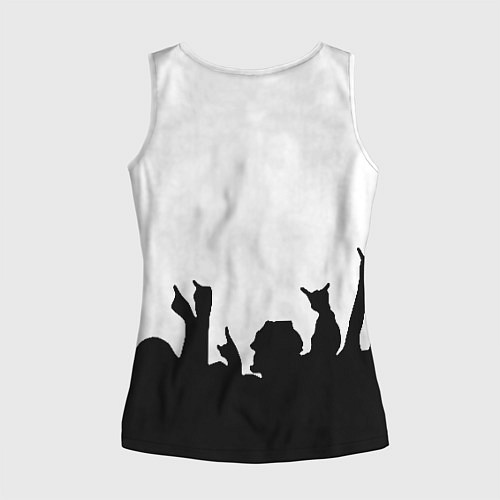 Женская майка без рукавов LINKIN PARK / 3D-Белый – фото 2