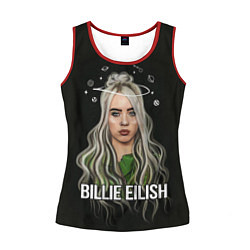 Майка-безрукавка женская BILLIE EILISH, цвет: 3D-красный