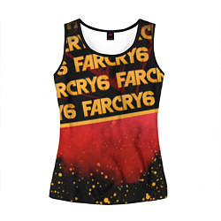 Майка-безрукавка женская Far Cry 6, цвет: 3D-черный