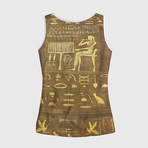 Женская майка без рукавов Настенная живопись / 3D-Белый – фото 2