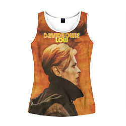Майка-безрукавка женская Low - David Bowie, цвет: 3D-белый