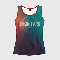 Майка-безрукавка женская Studio Collection - Linkin Park, цвет: 3D-красный