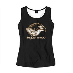Майка-безрукавка женская Eagles mood, цвет: 3D-черный