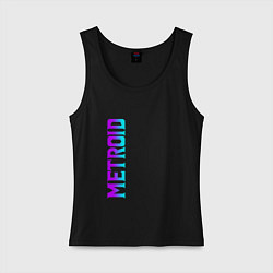 Женская майка Neon Logo Metroid Dread