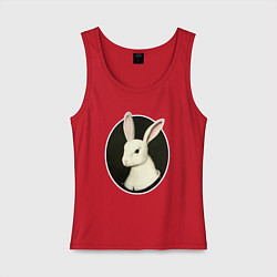 Женская майка Средневековый кролик