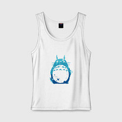 Женская майка Blue Totoro