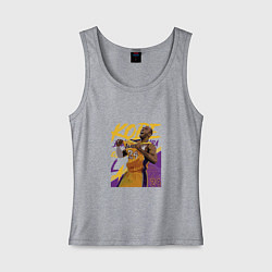 Майка женская хлопок Kobe champion, цвет: меланж