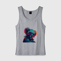 Женская майка Коала в очках