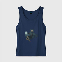 Майка женская хлопок Yugo skykid from Sky: children of the light, цвет: тёмно-синий