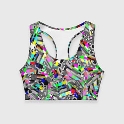 Женский спортивный топ Экран профилактики