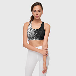 Топик спортивный женский The Witcher, цвет: 3D-принт — фото 2