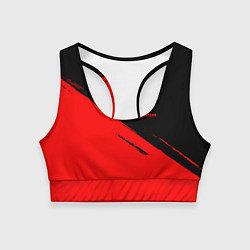 Топик спортивный женский Sabaton, цвет: 3D-принт