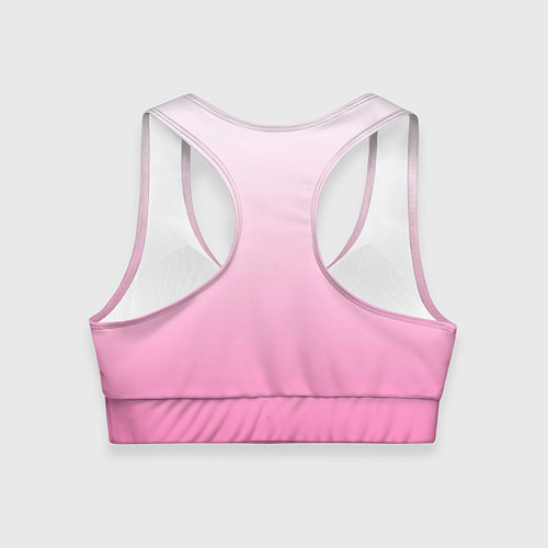 Женский спортивный топ Веселая овечка / 3D-принт – фото 2