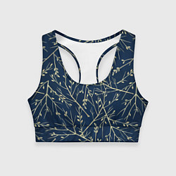 Женский спортивный топ Осенние ветки