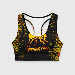 Женский спортивный топ The Prodigy логотип