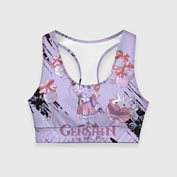 Женский спортивный топ Klee Genshin Impact