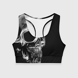 Женский спортивный топ Vanguard skull 2022