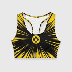 Топик спортивный женский Borussia Dortmund Crush Theme, цвет: 3D-принт