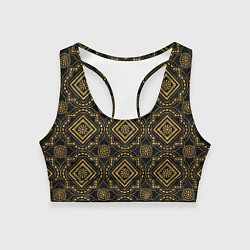 Женский спортивный топ Versace classic pattern