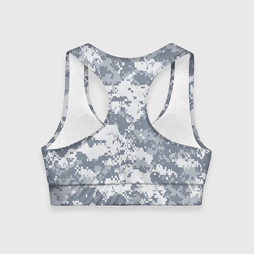 Женский спортивный топ UCP камуфляж США / 3D-принт – фото 2