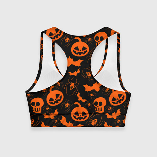 Женский спортивный топ Вестники ночи / 3D-принт – фото 2