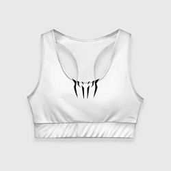 Топик спортивный женский Сигил Сталкера, цвет: 3D-принт