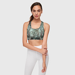 Топик спортивный женский Лесной принт, цвет: 3D-принт — фото 2