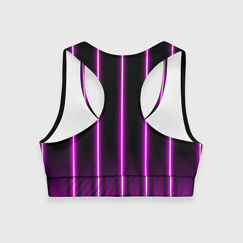 Женский спортивный топ Свежий взгляд / 3D-принт – фото 2