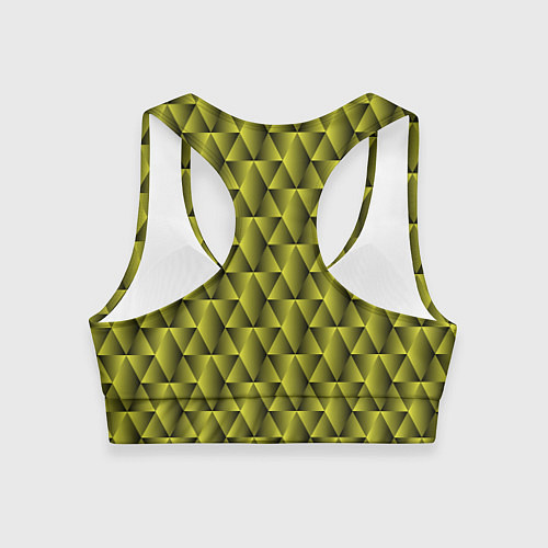 Женский спортивный топ Летние переливы / 3D-принт – фото 2