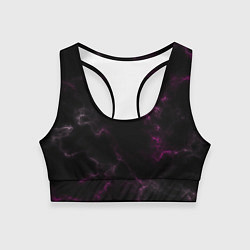 Женский спортивный топ Black pink