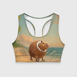 Женский спортивный топ Бурбалони Лулиоли мем