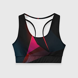 Женский спортивный топ Geometric shapes