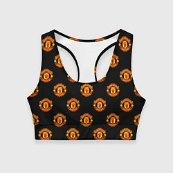 Женский спортивный топ Manchester United Pattern