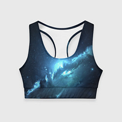Топик спортивный женский Atlantis Nebula, цвет: 3D-принт