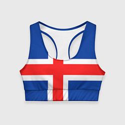 Женский спортивный топ Исландия