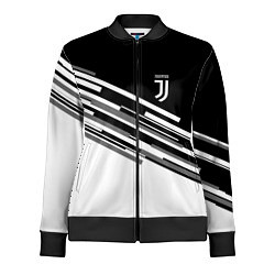 Олимпийка женская FC Juventus: B&W Line, цвет: 3D-черный