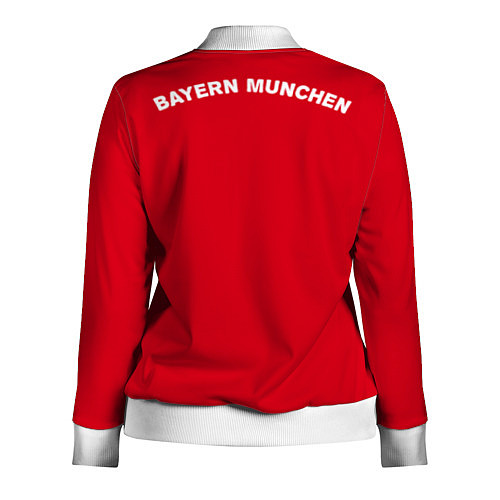Женская олимпийка FC Bayern: Home 19-20 / 3D-Белый – фото 2