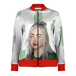 Олимпийка женская Billie Eilish, цвет: 3D-красный