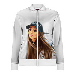Олимпийка женская Ariana Grande Ариана Гранде, цвет: 3D-белый