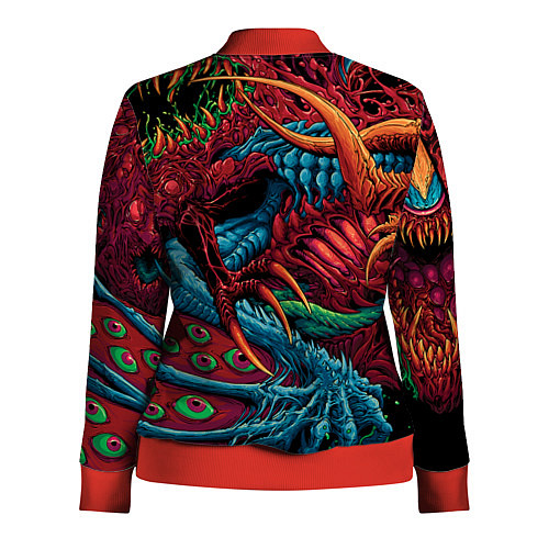 Женская олимпийка CS GO / 3D-Красный – фото 2